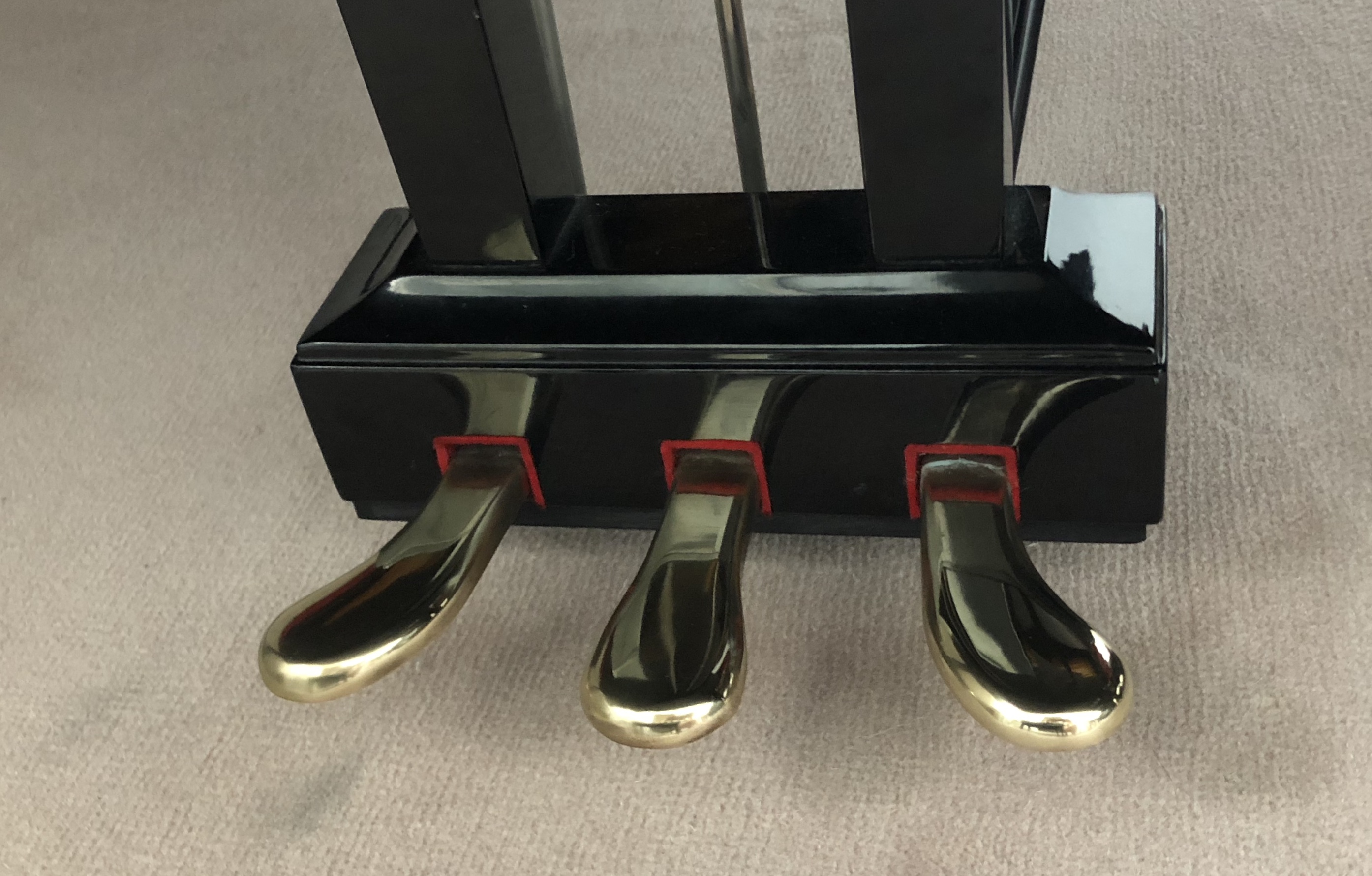 ペダル使用後 ペダル使用後