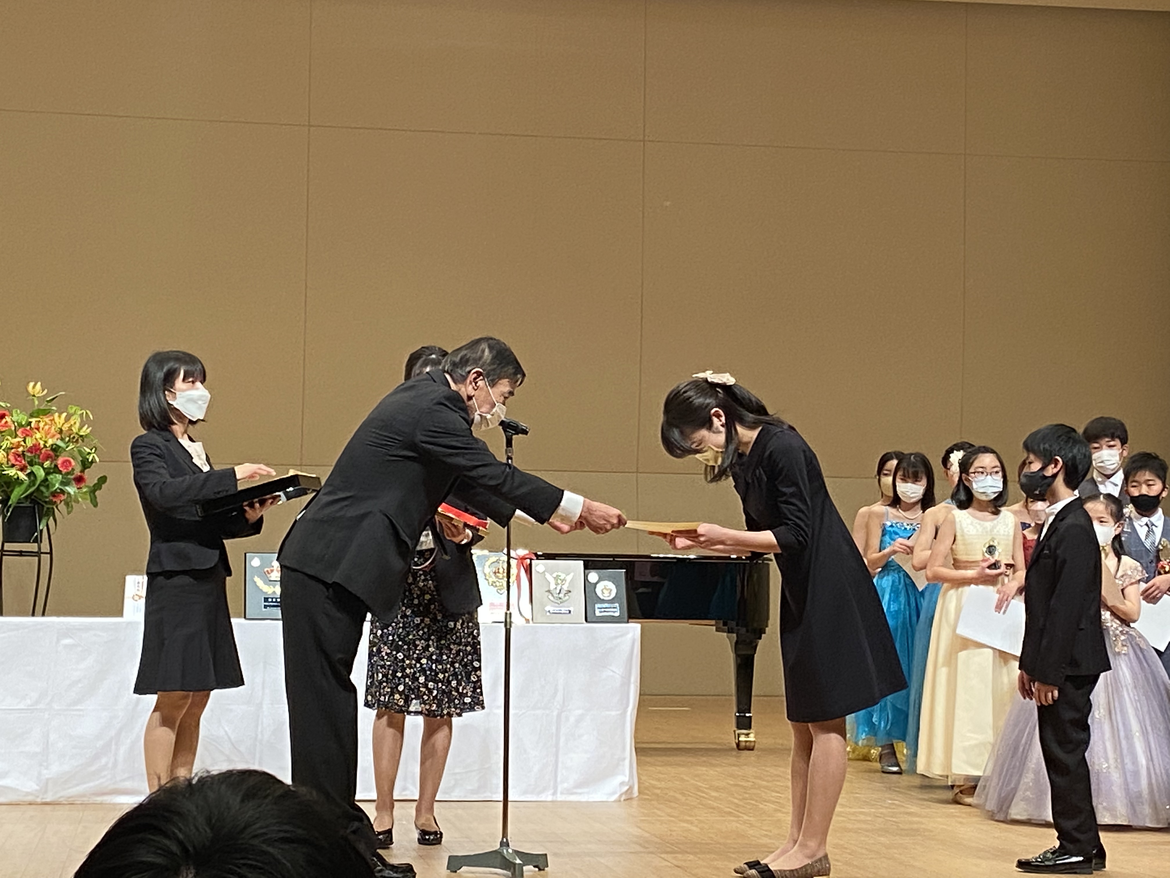 なごや青少年ピアノコンクール授賞式2 なごや青少年ピアノコンクール授賞式2